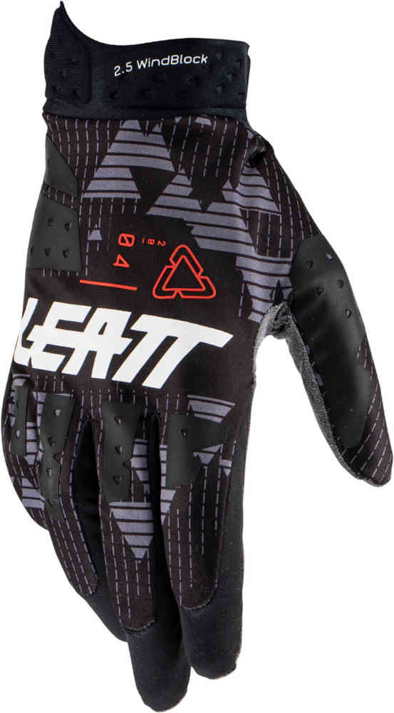 Leatt 2.5 Windblock Перчатки для мотокросса Черный L 