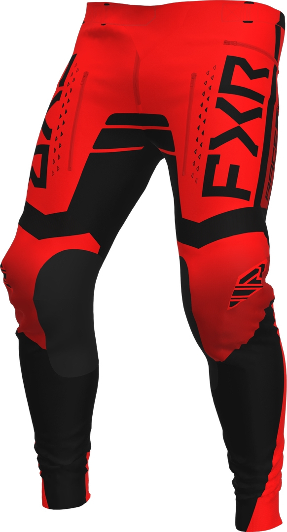 Image of FXR Contender Off-Road Pantaloni Motocross, nero-rosso, dimensione 34