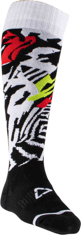 Leatt Zebra Chaussettes de motocross