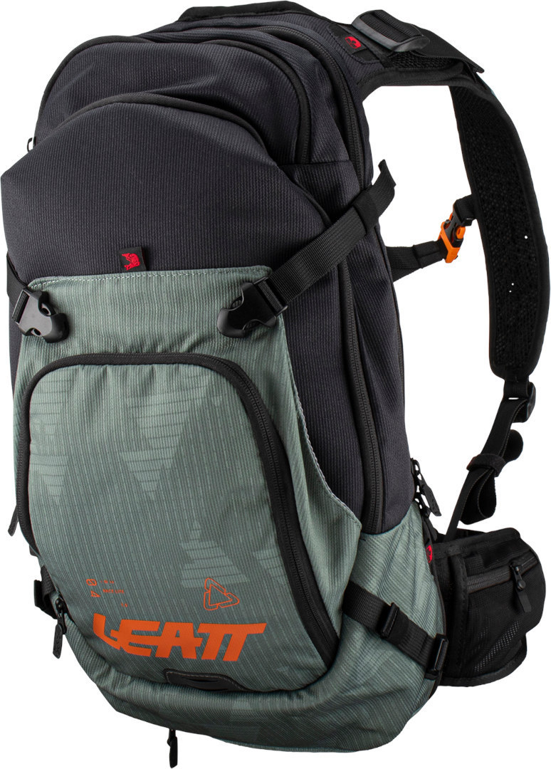Leatt XL 1.5 Sac à dos d’hydratation, noir-vert, taille 11-20l pour Hommes