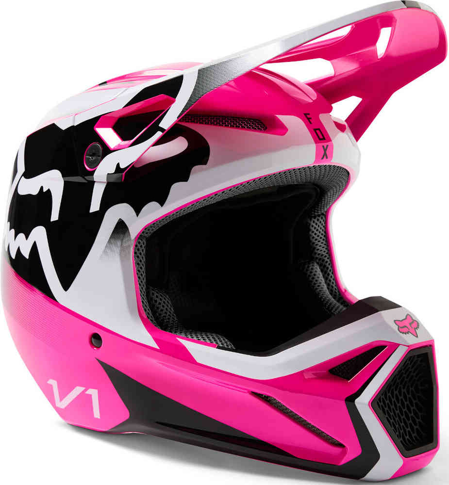 FOX V1 Leed Casque de motocross pour les jeunes