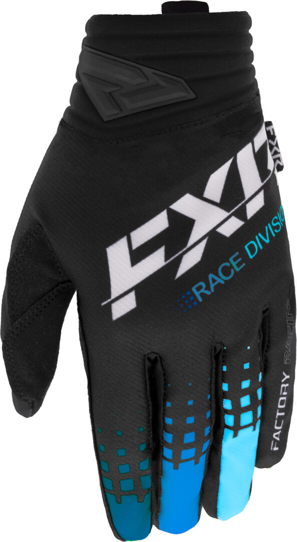 FXR Prime 2023 Motocross Gloves, black-blue, Size S, black-blue, Size S