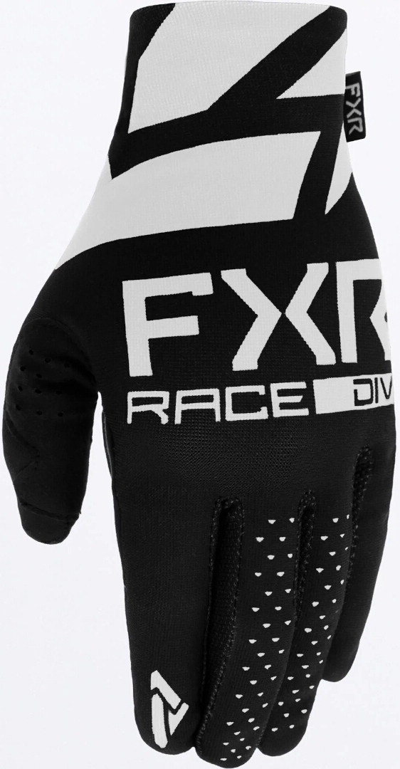 FXR Pro-Fit Lite Youth Motocross Gloves, black-white, Size S, black-white, Size S