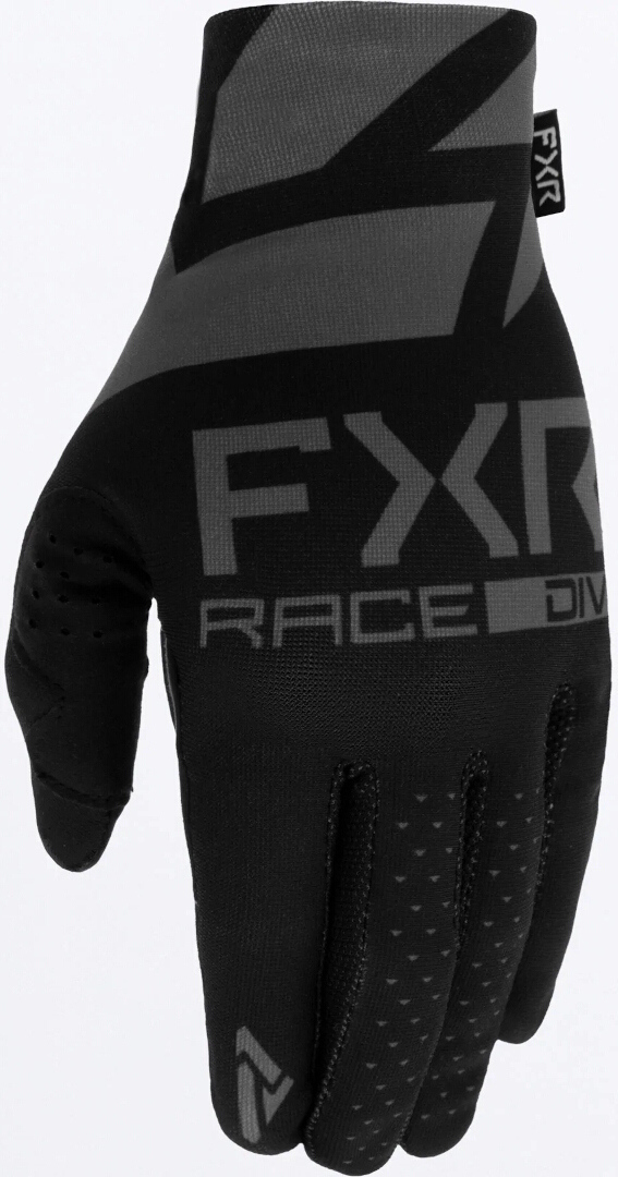 FXR Pro-Fit Lite Youth Motocross Gloves, black-grey, Size S, black-grey, Size S
