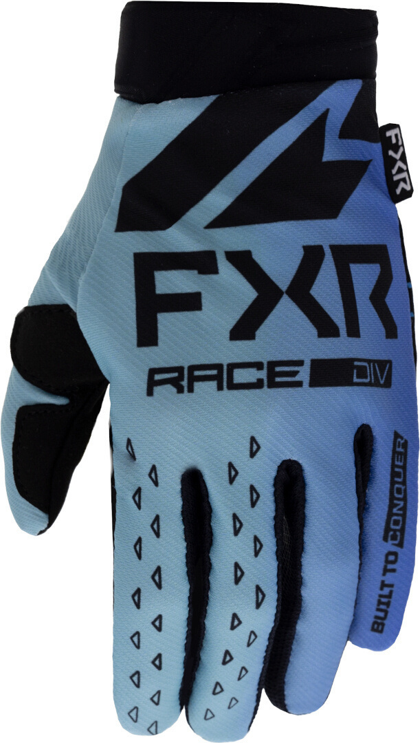 FXR Reflex 2023 Youth Motocross Gloves, black-blue, Size S, black-blue, Size S
