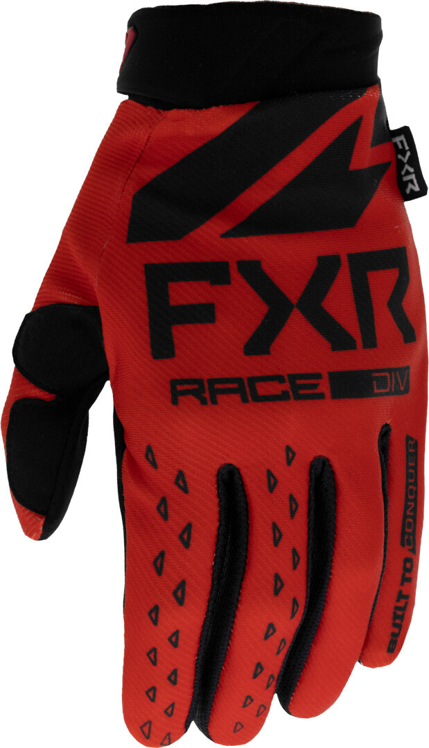 FXR Reflex 2023 Youth Motocross Gloves, black-red, Size S, black-red, Size S