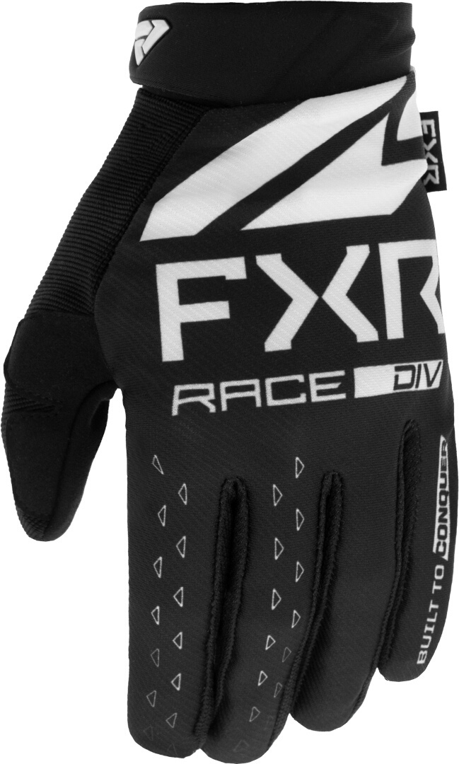 FXR Reflex 2023 Kids Motocross Gloves, black-white, Size S, black-white, Size S