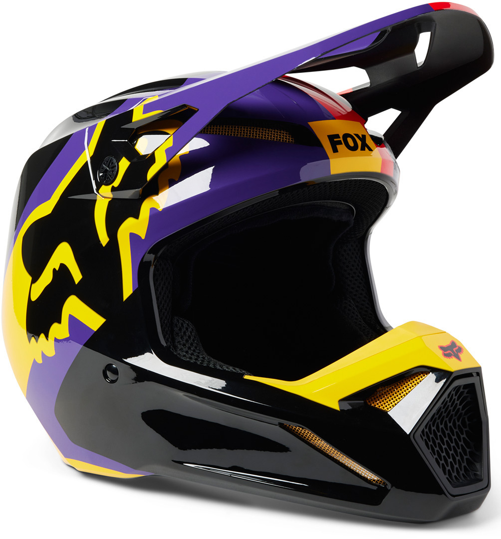FOX V1 Xpozr Casque de motocross pour les jeunes