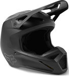 FOX V1 Matte Black Jugend Motocross Helm