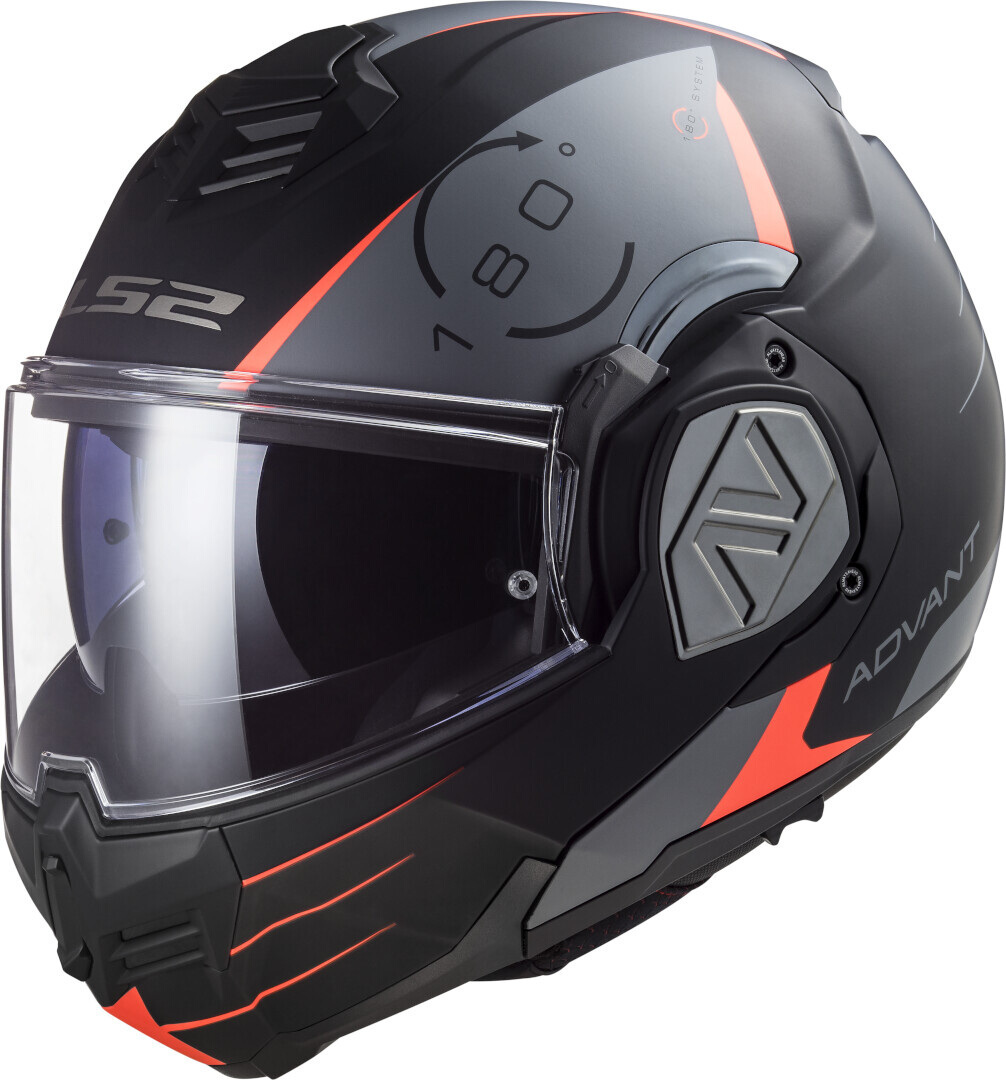 Image of LS2 FF906 Advant Codex Casco, nero-grigio-argento, dimensione M