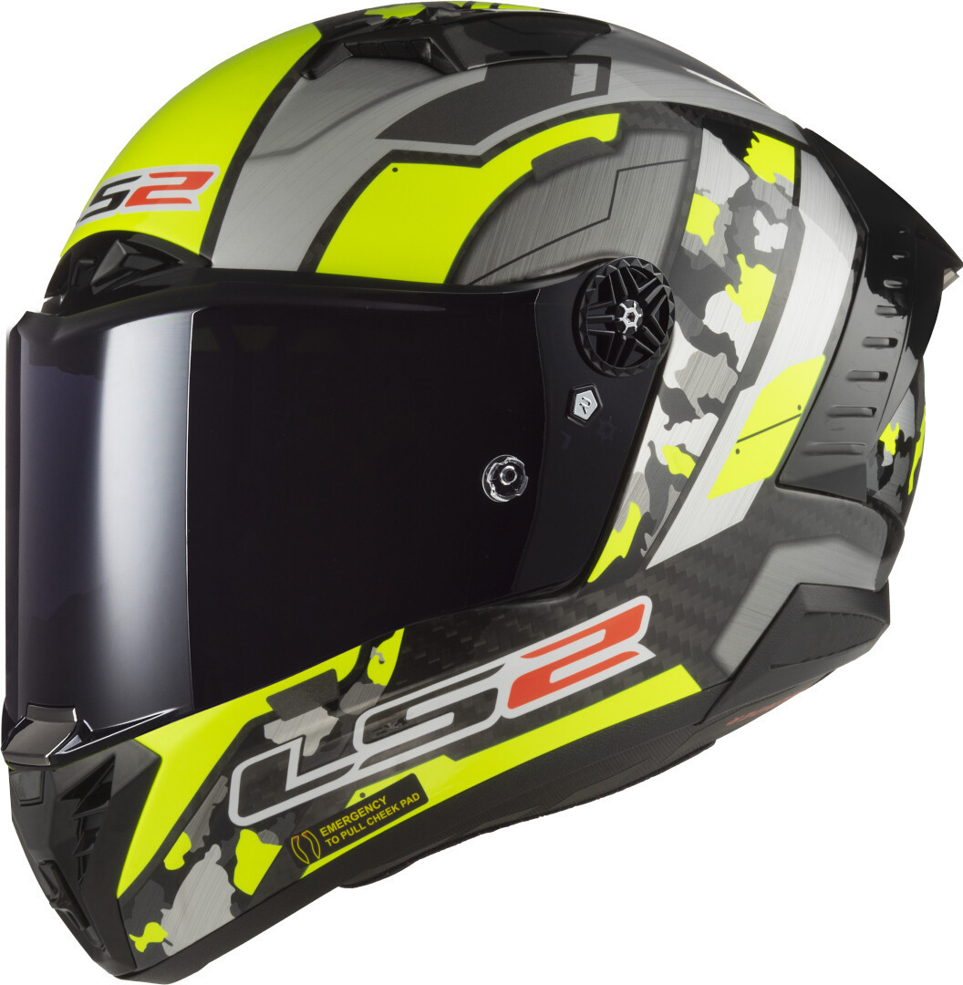 LS2 FF805 Thunder Space Carbon Casco