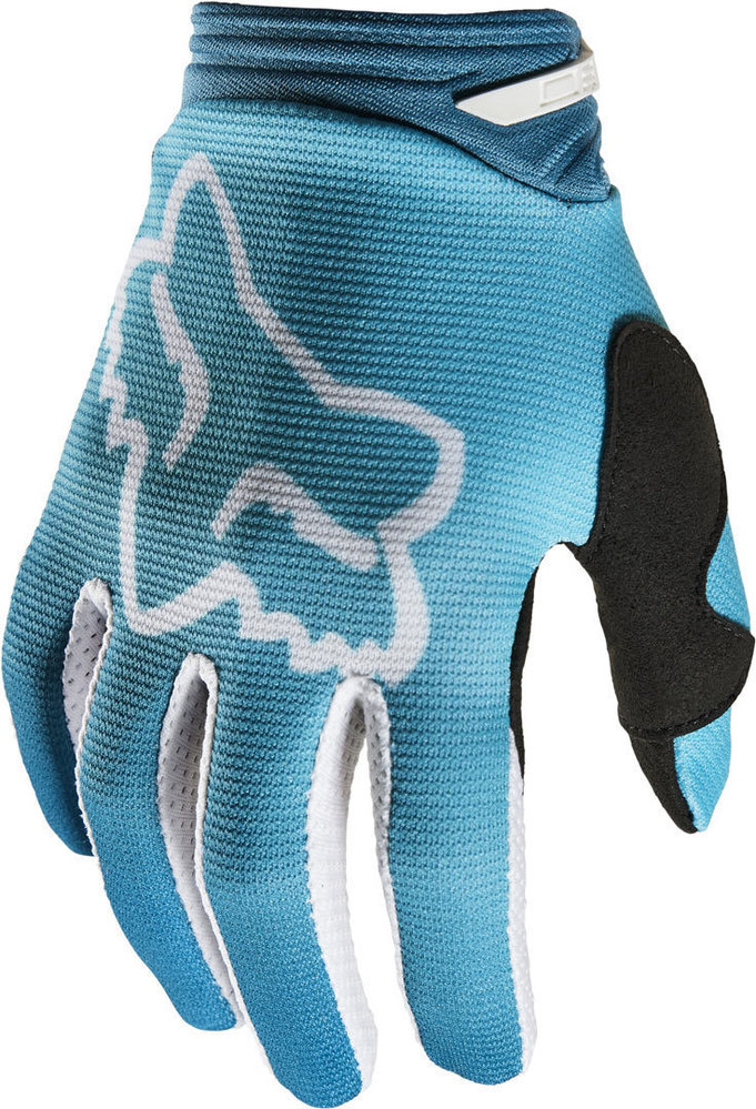 Gants De Motocross Fox Toxsyk Pour Jeunes - Taille Adolescent - Paume Clarino, Dos Maille
