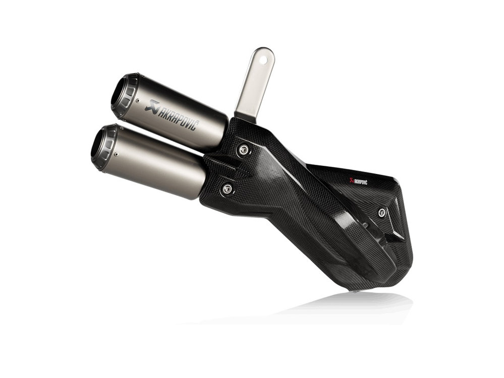 Akrapovic Slip-On Line Титан Задний глушитель