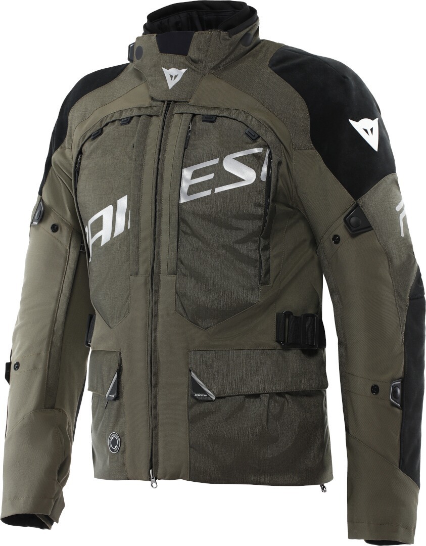 Dainese Springbok 3L Absoluteshell Мотоцикл Текстильная куртка Оливковый 44 