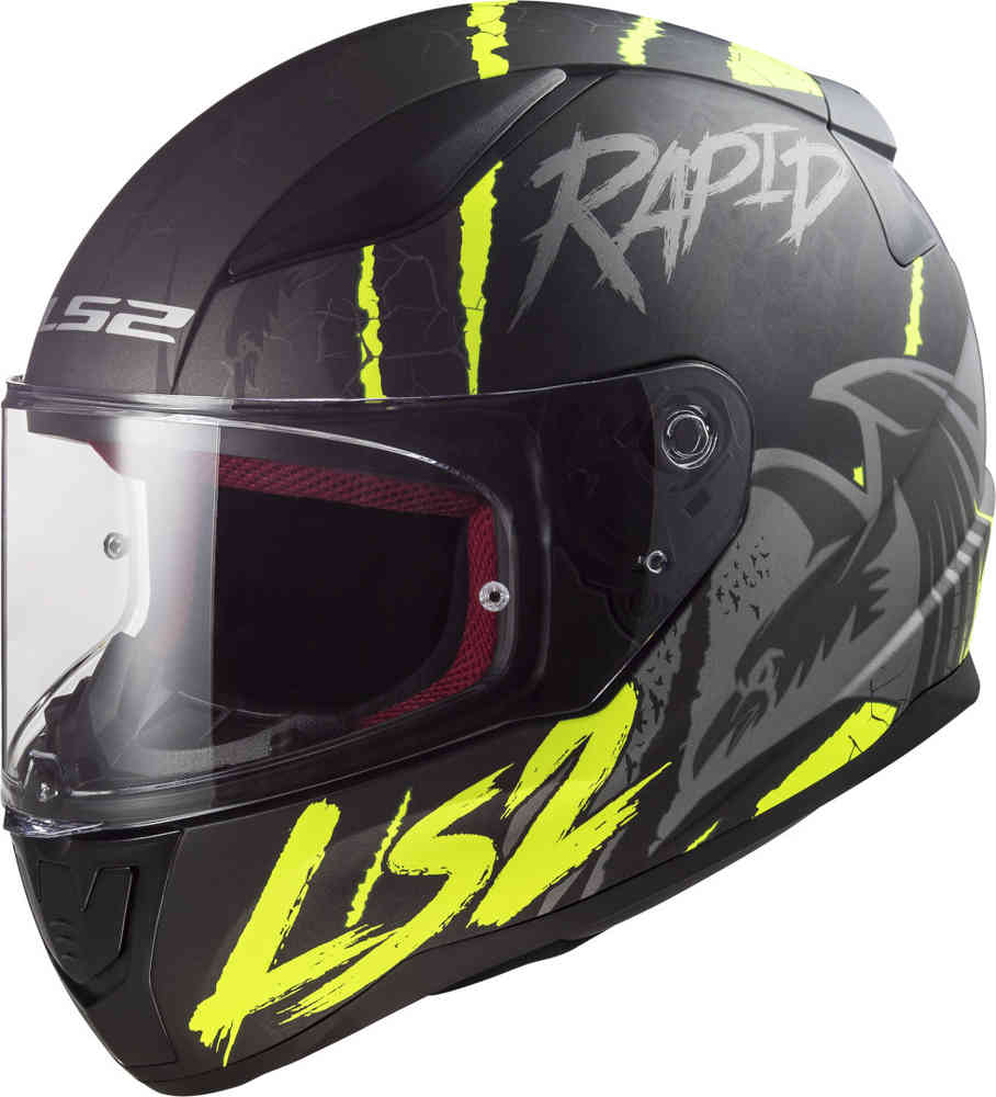 LS2 FF353 Rapid Raven Шлем