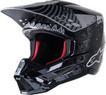 Alpinestars S-M5 Solar Flare Motocross hjälm