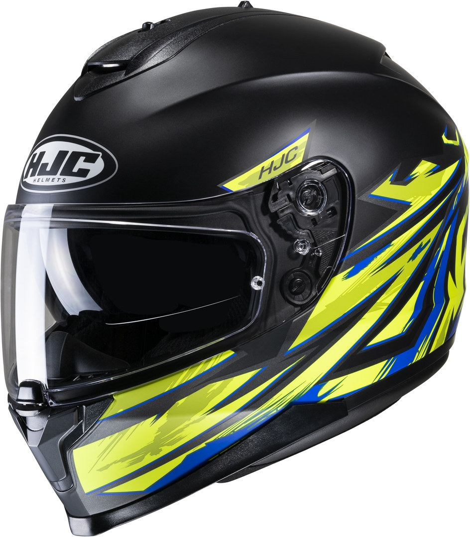 HJC C70 Pentas Helm, zwart-geel, afmeting XL