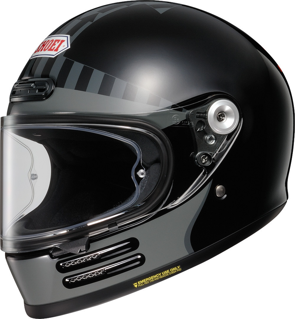 Image of Shoei Lucky Cat Garage Casco, nero-grigio, dimensione XS