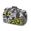 Preview image for GIVI Easy-T Waterproof - Luggage roll with shoulder strap 40 L grey camouflage design, neon yellow lettering