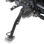 Extensión de pie GIVI fabricada en aluminio y acero inoxidable para soporte lateral para modelos Yamaha (ver descripción)