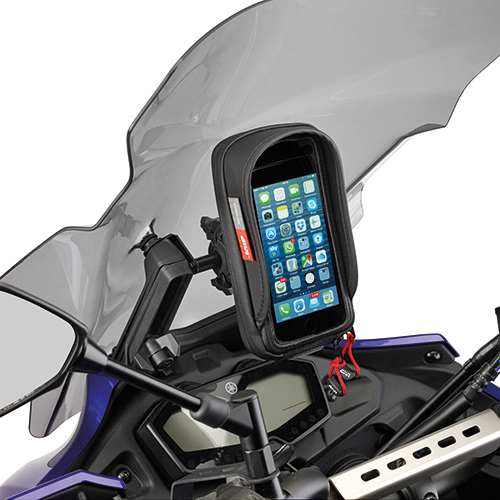 Staffa GIVI per montaggio su parabrezza per S902A, S920M, S920L e supporto per navigazione/smartphone