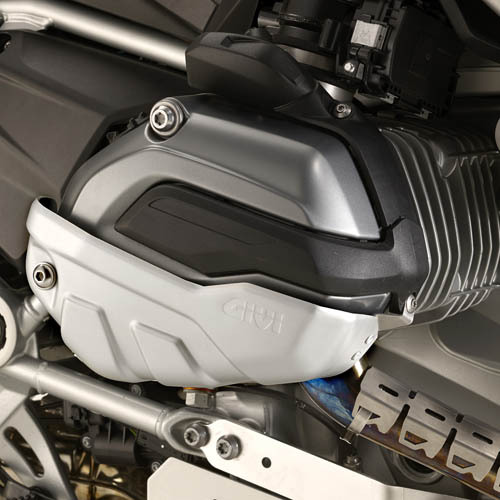 GIVI气缸盖保护装置由特殊铝制成，适用于各种宝马车型（见说明）