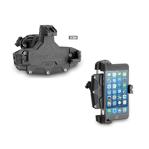 Image of Supporto GIVI Universal Navi per smartphone per manubrio con diametro tubo da 8 a 35 mm