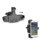 GIVI Support Universel Navi pour smartphone pour guidon avec diamètre de tube de 8 à 35 mm