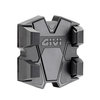 GIVI Pince universelle pour support de guidon pour smartphones de 52 à 85 mm de largeur