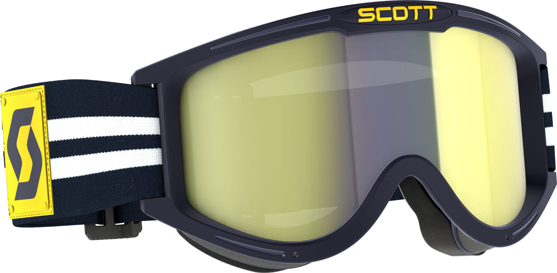 Scott 89X Era Motocross Goggles, white-blue, white-blue, Size One Size