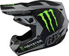 Troy Lee Designs SE4 Polyacrylite MIPS Riser Monster 모토크로스 헬멧