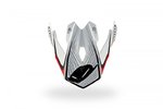 UFO WEISSER UFO HELM VISIER X-ZONE