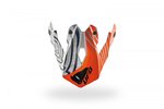 UFO HELM VISIER UFO SHOCK ORANGE