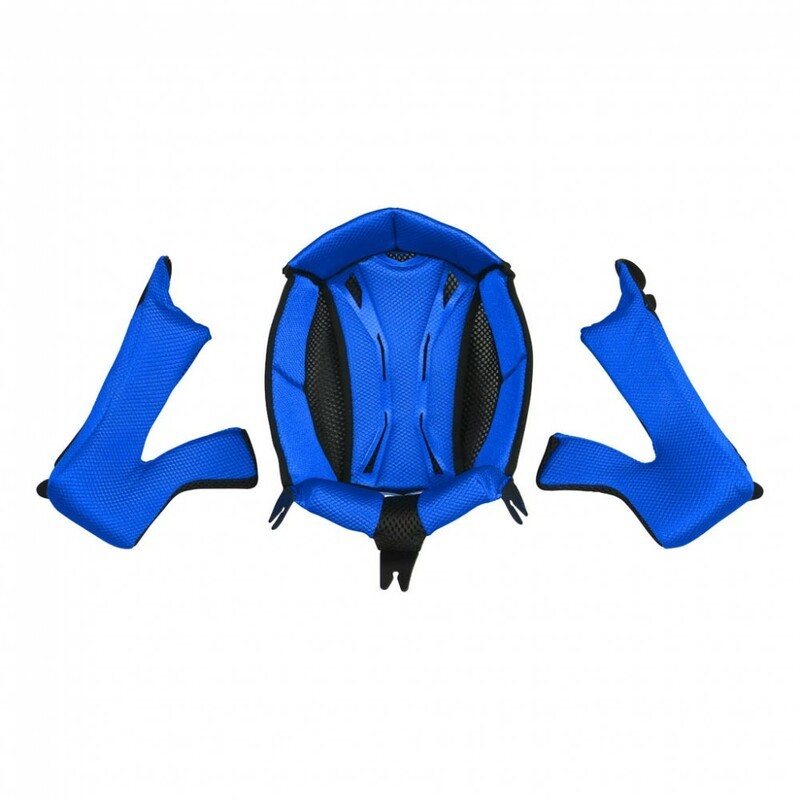 UFO Quiver Helmet Inner + Cheek pads Blue Size M