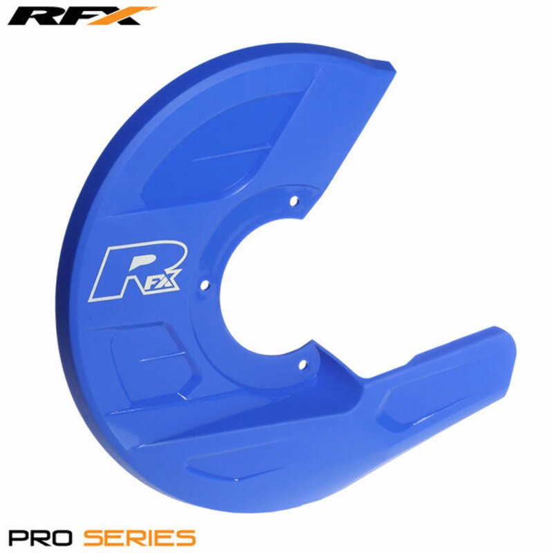 RFX  Pro Disc and Caliper Guard (Blue) Universal to fit disc guard mounts