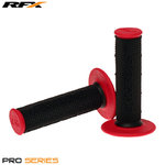 RFX Par håndtak med to komponenter, Pro-serien, sentral del, svart (svart/rød)