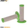 Preview image for RFX  Pro Series Dual Compound Grips Grey Centre (Grey/Green) Pair