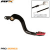 Preview image for RFX  Pro ST Rear Brake Lever (Hard Anodised Black/Red) - Honda CR250