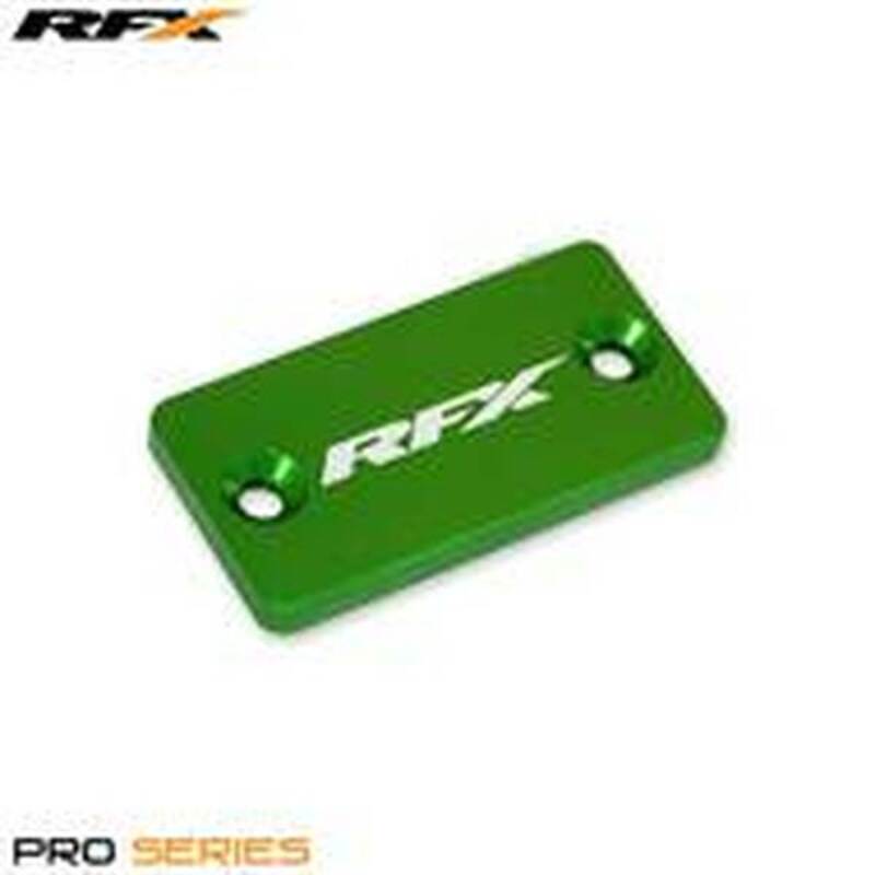 Rfx Unisex Green Pro Reservoir Cap Kit Kit (Green) - Kawasaki Kxf250/450