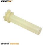 RFX スポーツプラスチックアクセルスリーブ(ホワイト)-ヤマハYZ125 / 250用
