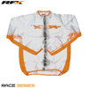 Preview image for RFX Sport Wet Jacket (Clear/Orange) Size Adult Size XS