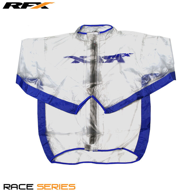 RFX RFX Sport Regenjas (Transparant/Blauw) - maat M