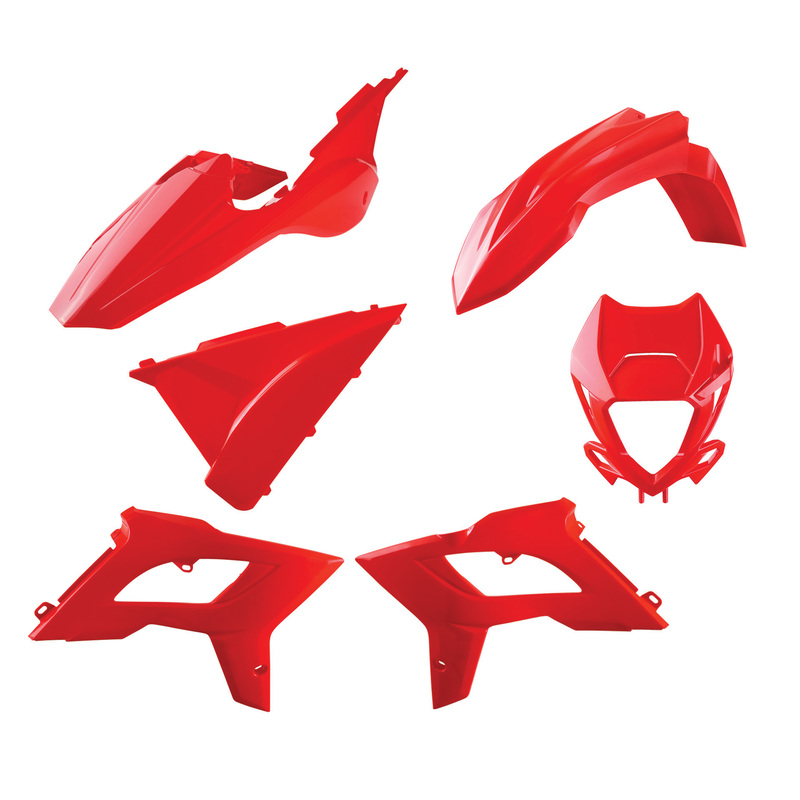 POLISPORT Restyling Plastic Kit Red - Beta RR 2T/4T, red