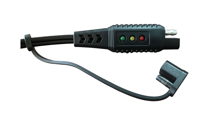 BS BATTERY Indicador de estado de batería BS BATTERY BT 03 con LED integrado, black, black