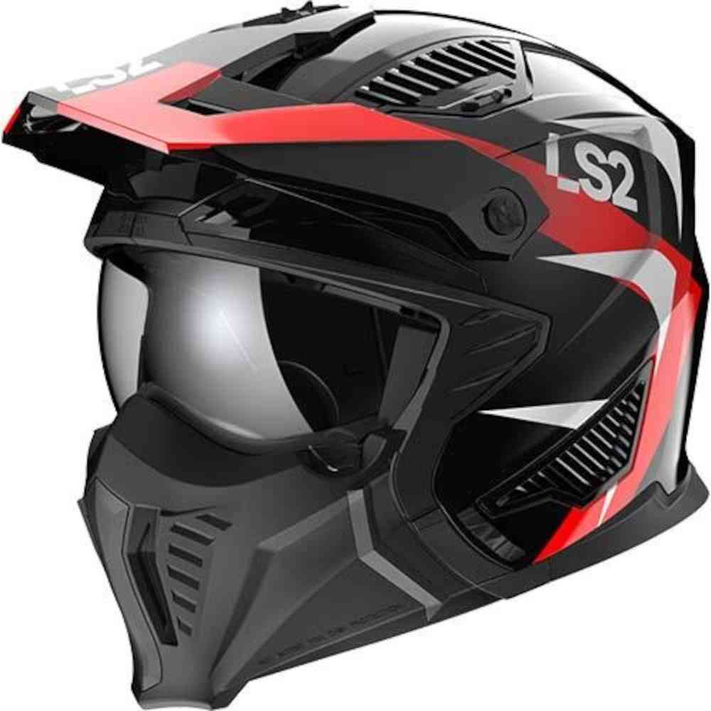 LS2 OF606 Drifter Triality Casco de motocross mejores precios