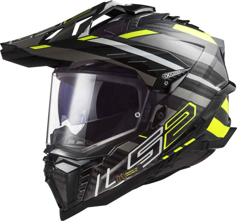 LS2 MX701 Explorer Carbon Edge Шлем для мотокросса