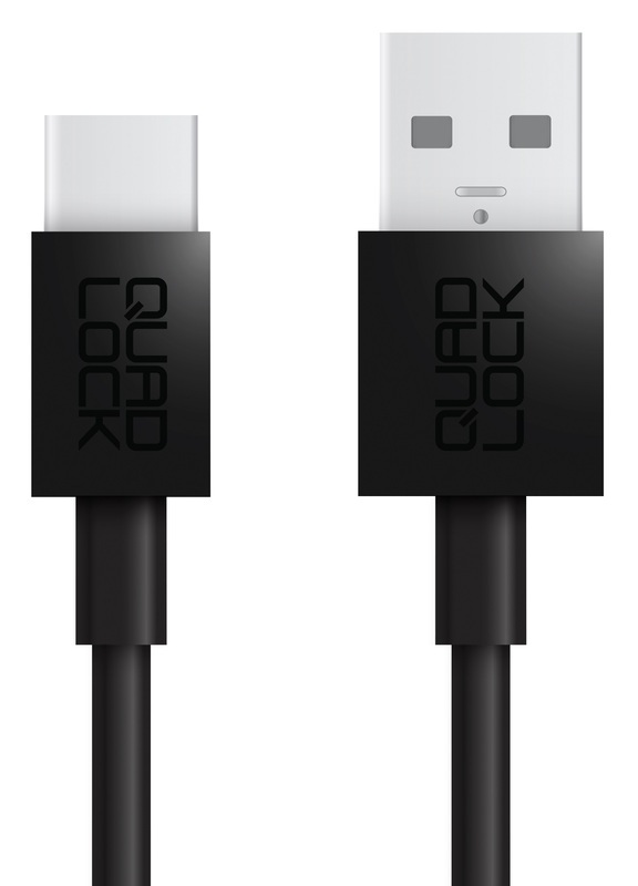 Quad Lock USB-A-auf-USB-C-Kabel - 20 cm