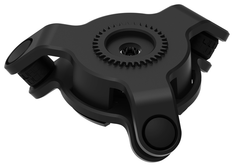 Quad lock vibration outlet mount