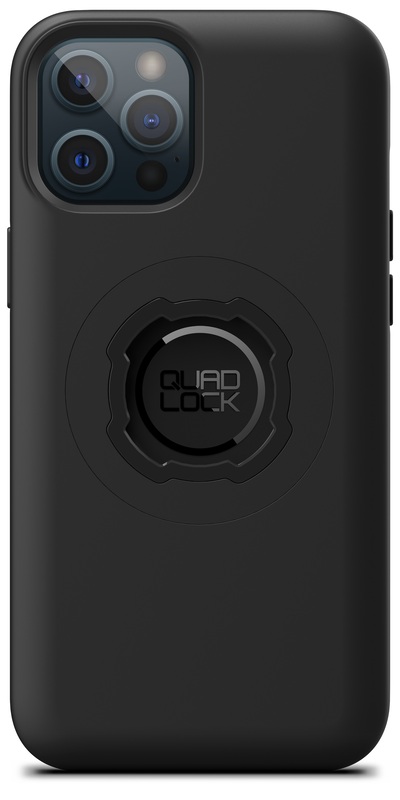 Quad Lock MAG Handyhülle - iPhone 12 Pro Max, schwarz, Größe 10 mm