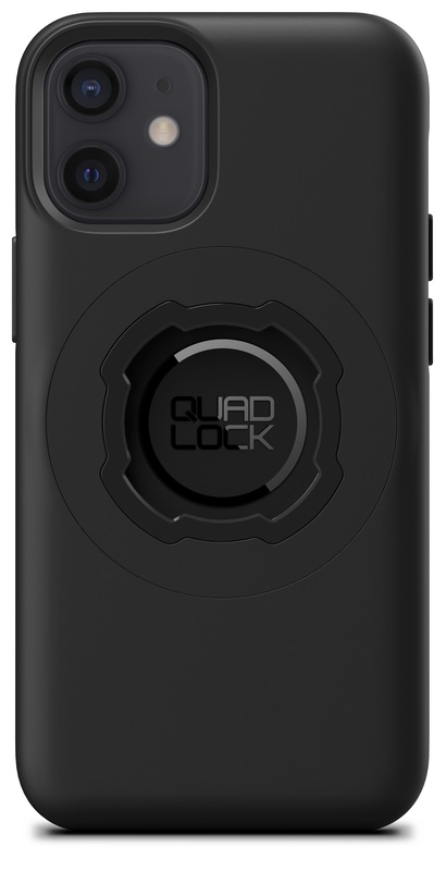 Quad Lock MAG Handyhülle - iPhone 12 Mini, schwarz, Größe 10 mm